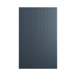 Blu Opaco Ribbed