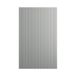 Grigio perla Opaco Ribbed
