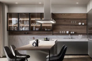 cucina moderna arredo3 wega laccato metalizzato