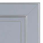 Azzurro Polvere Filo Argento