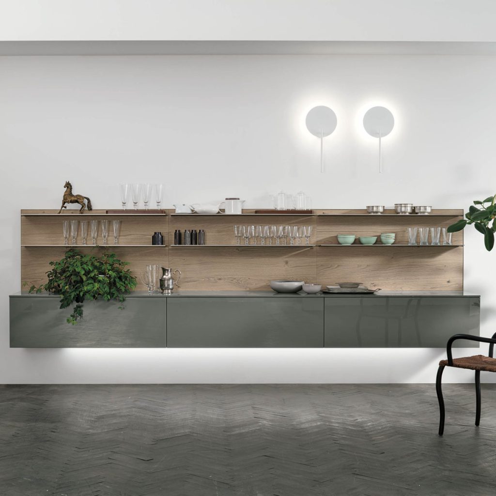 Nuova Boiserie in Laccato lucido Timo e Rovere Sahara